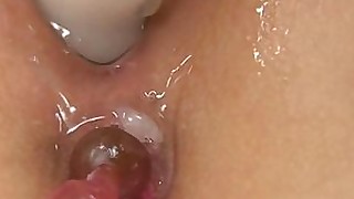 anal chick close-up fingering japanese masturbation